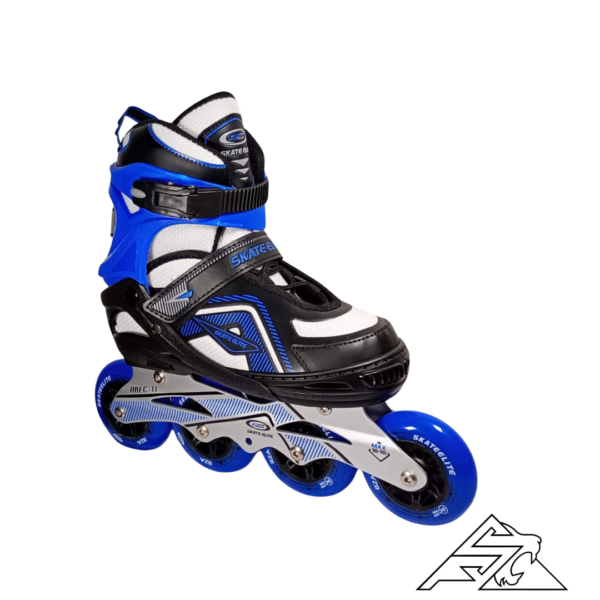 Patines Elite In Line Semiprofesional Azul - Image 2