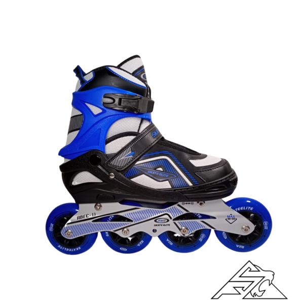 Patines Elite In Line Semiprofesional Azul - Image 3