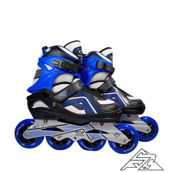 Patines Elite In Line Semiprofesional Azul